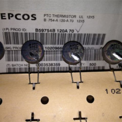EPCOS B59754B120A70 B754 PTC 150R 2A 5pcs/lot EPCOS B59754B120A70 B754 PTC 150R 2A 5pcs/lot
